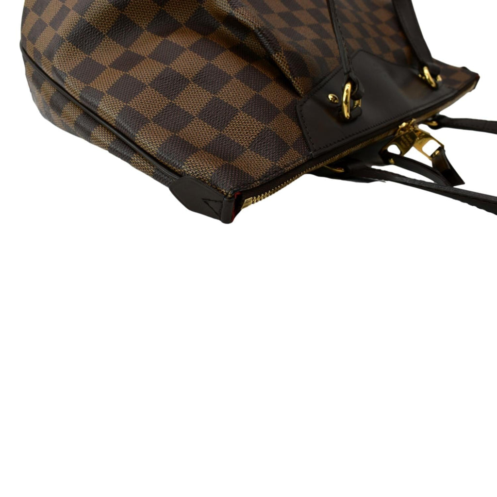 LOUIS VUITTON Westminster GM Damier Ebene Tote Shoulder Bag Brown