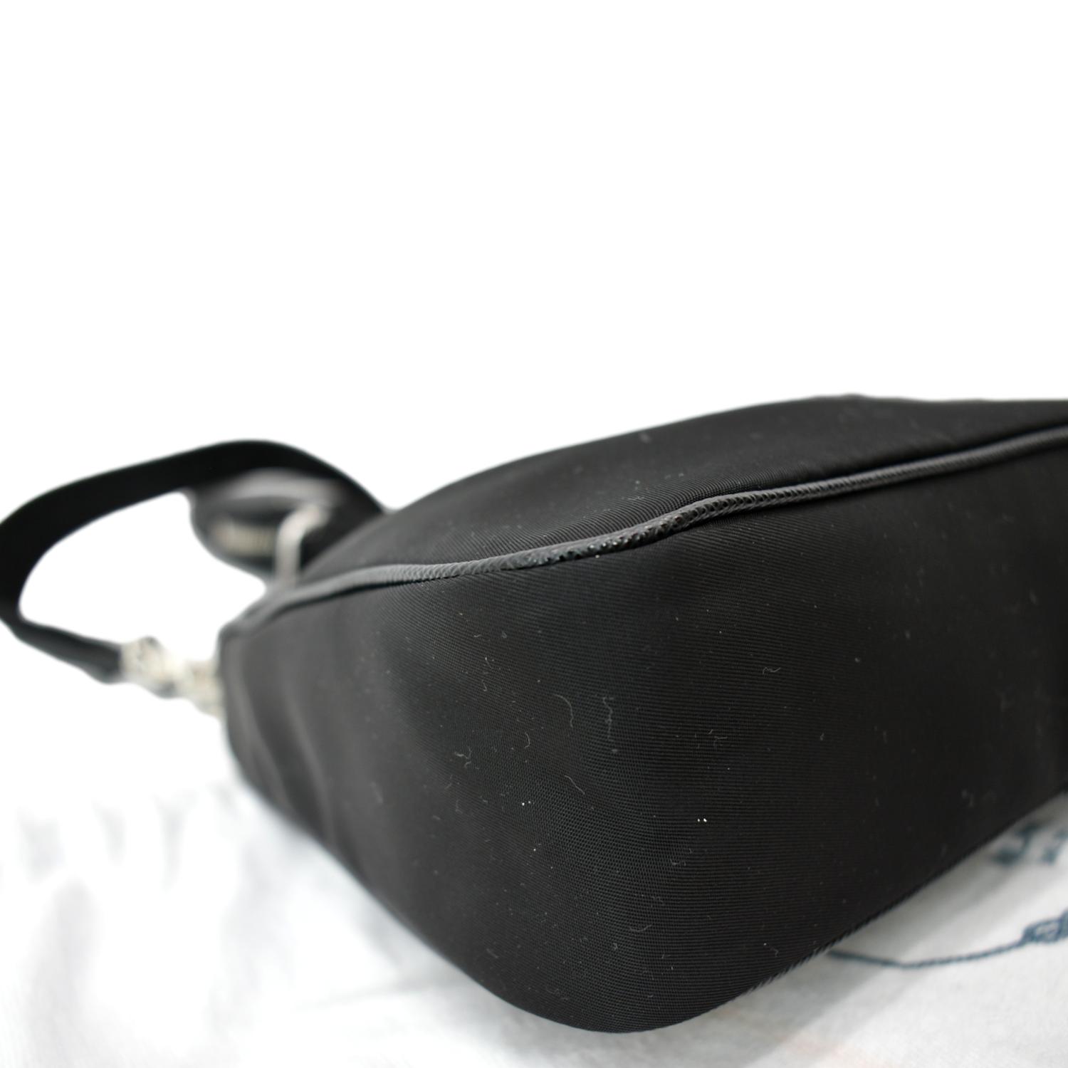 PRADA Re-Edition 2005 Nylon Shoulder Bag Black