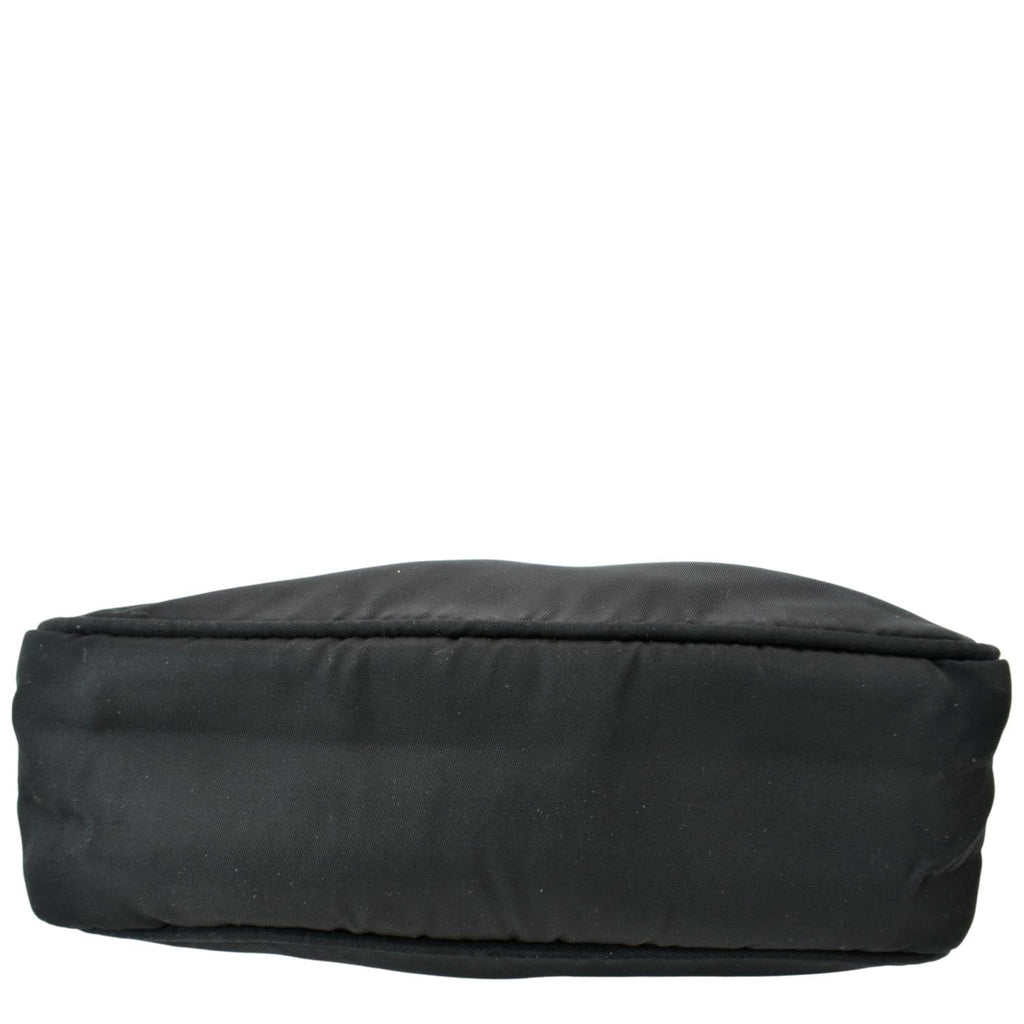 PRADA Tessuto Mini Re-Edition Nylon Shoulder Bag Black