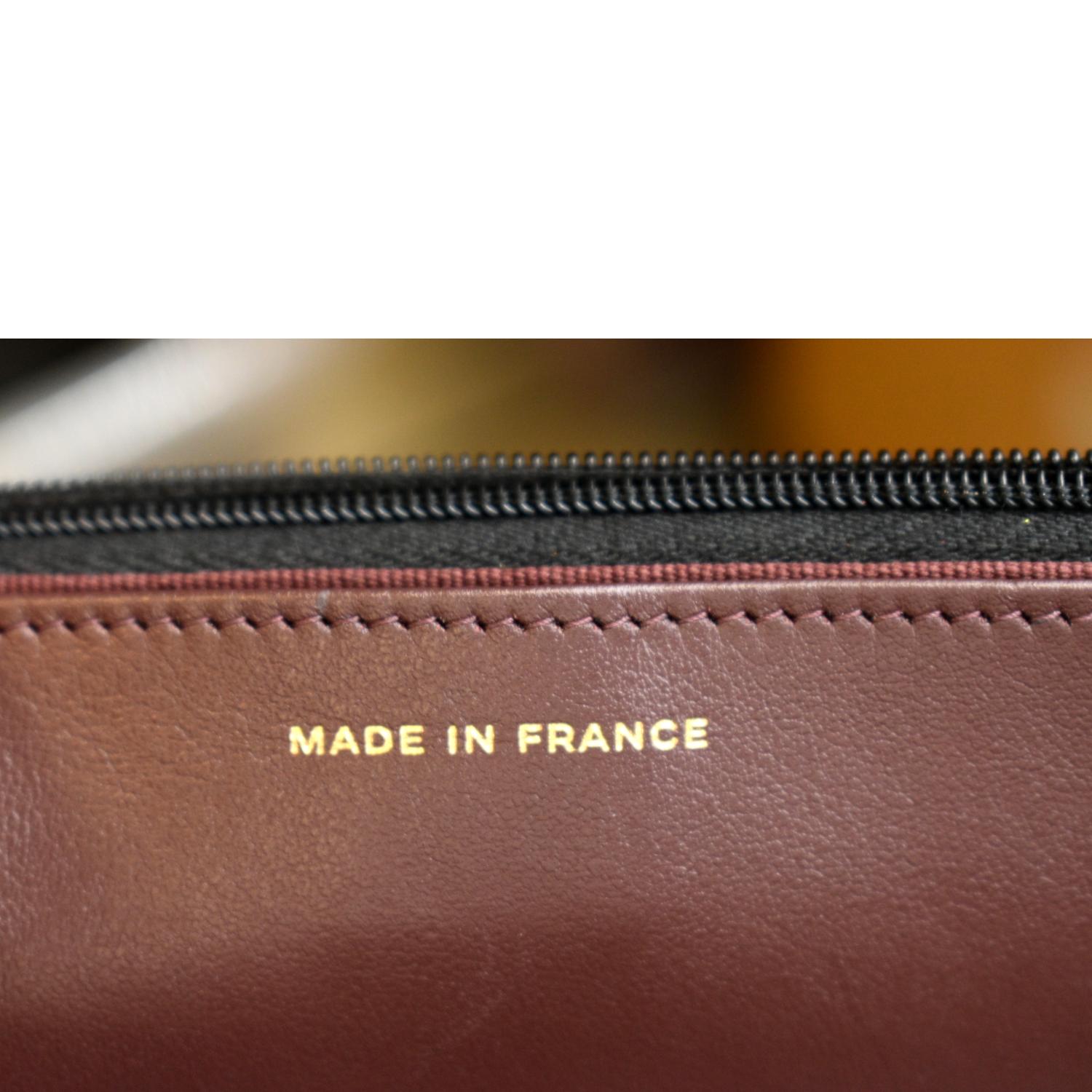 CHANEL CC WOC Caviar Leather Wallet On Chain Shoulder Bag Black