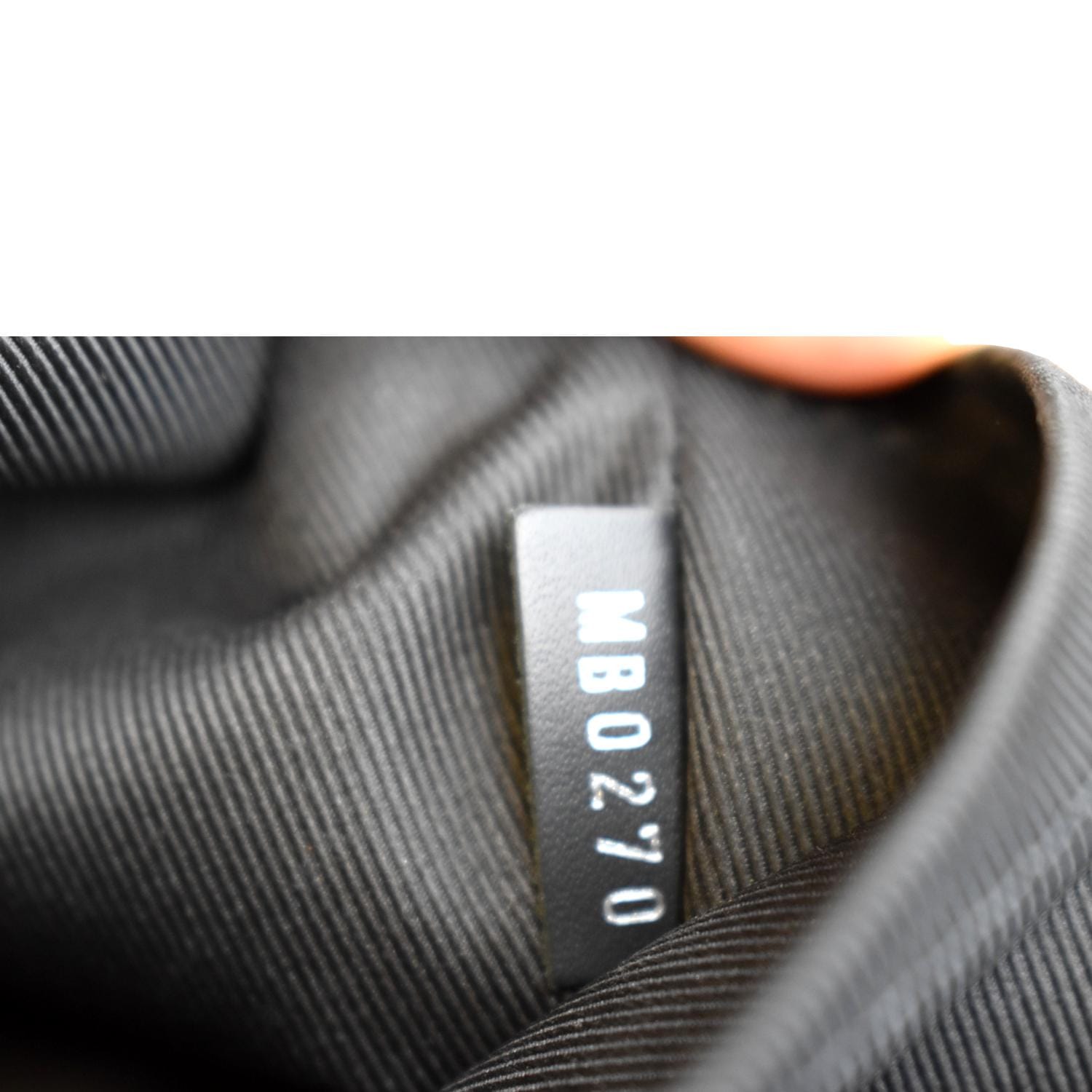 LOUIS VUITTON Avenue Sling Damier Graphite Backpack Bag Black