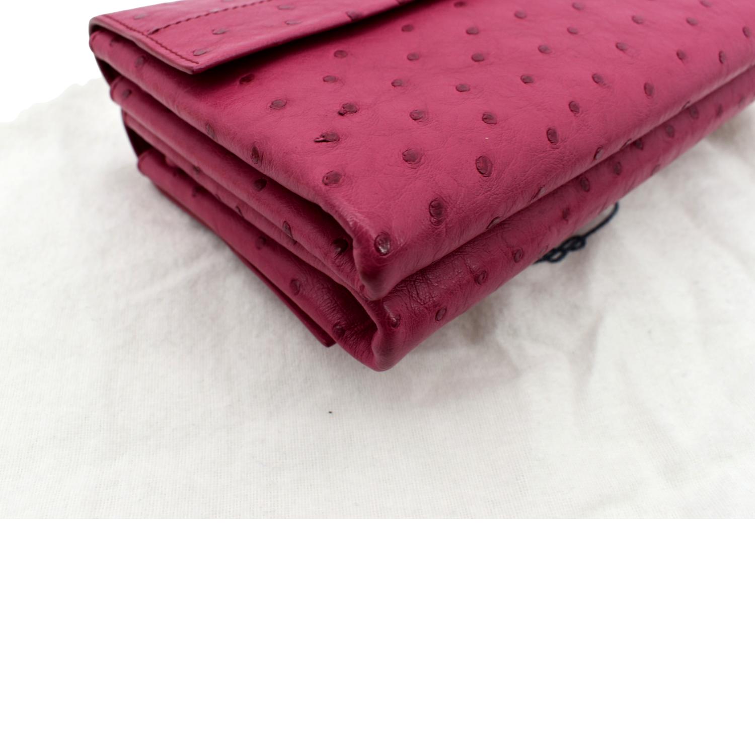 PRADA Leather Chain Shoulder Bag Pink BT0992