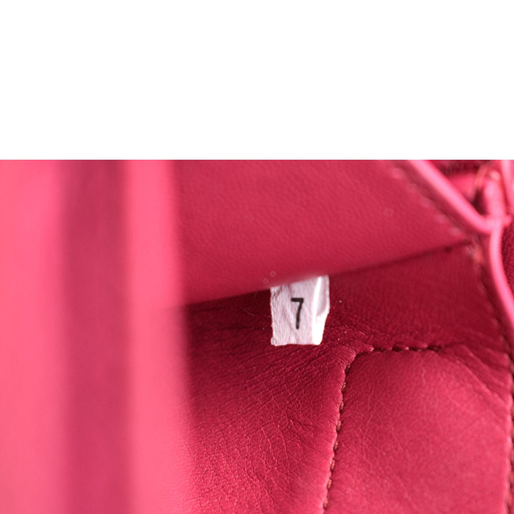 PRADA Leather Chain Shoulder Bag Pink BT0992