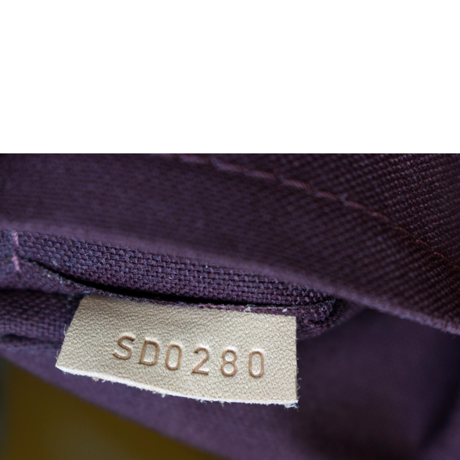 LOUIS VUITTON Women Rivoli PM Monogram Canvas Shoulder Bag Brown