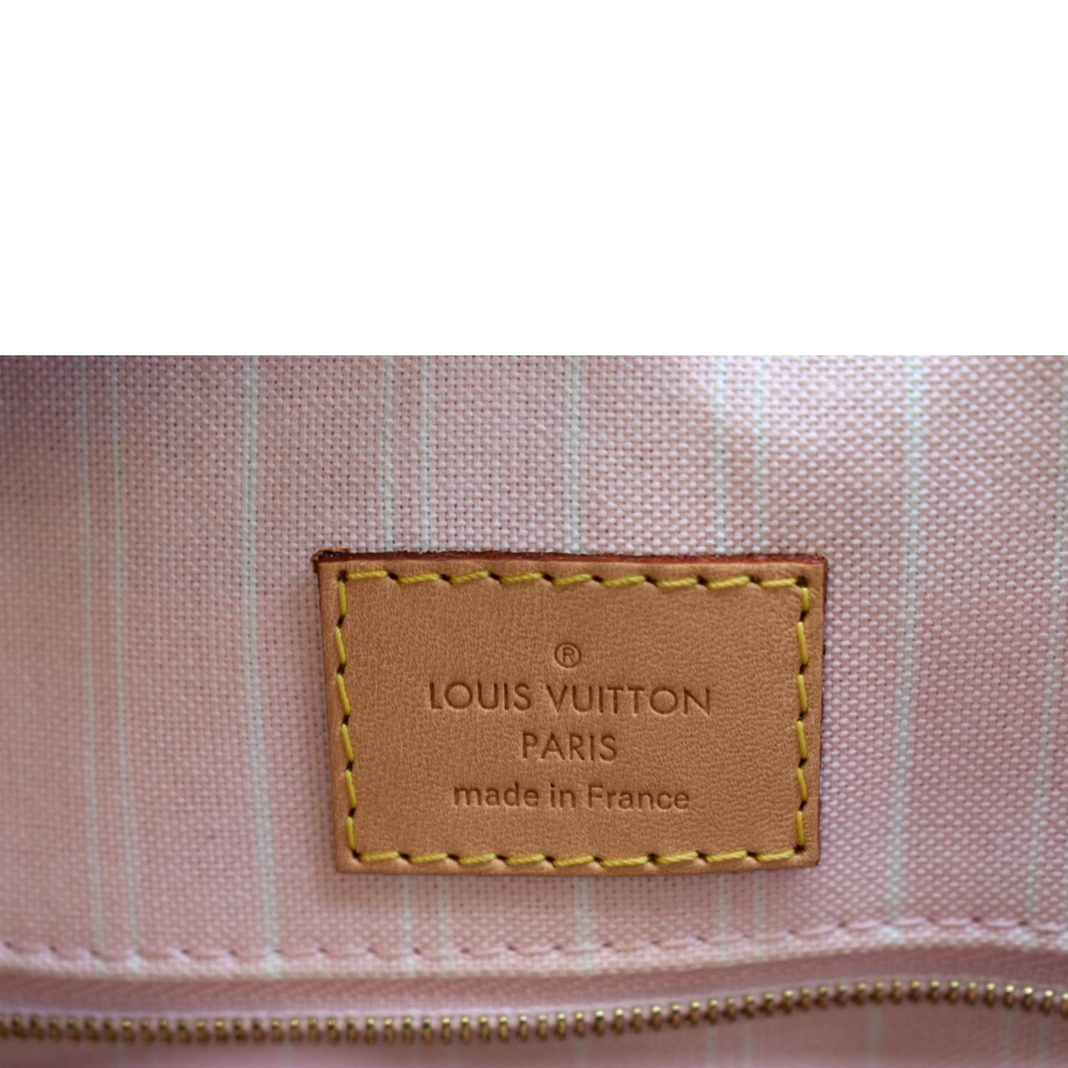 LOUIS VUITTON Pool Onthego GM Monogram Shoulder Bag Pink