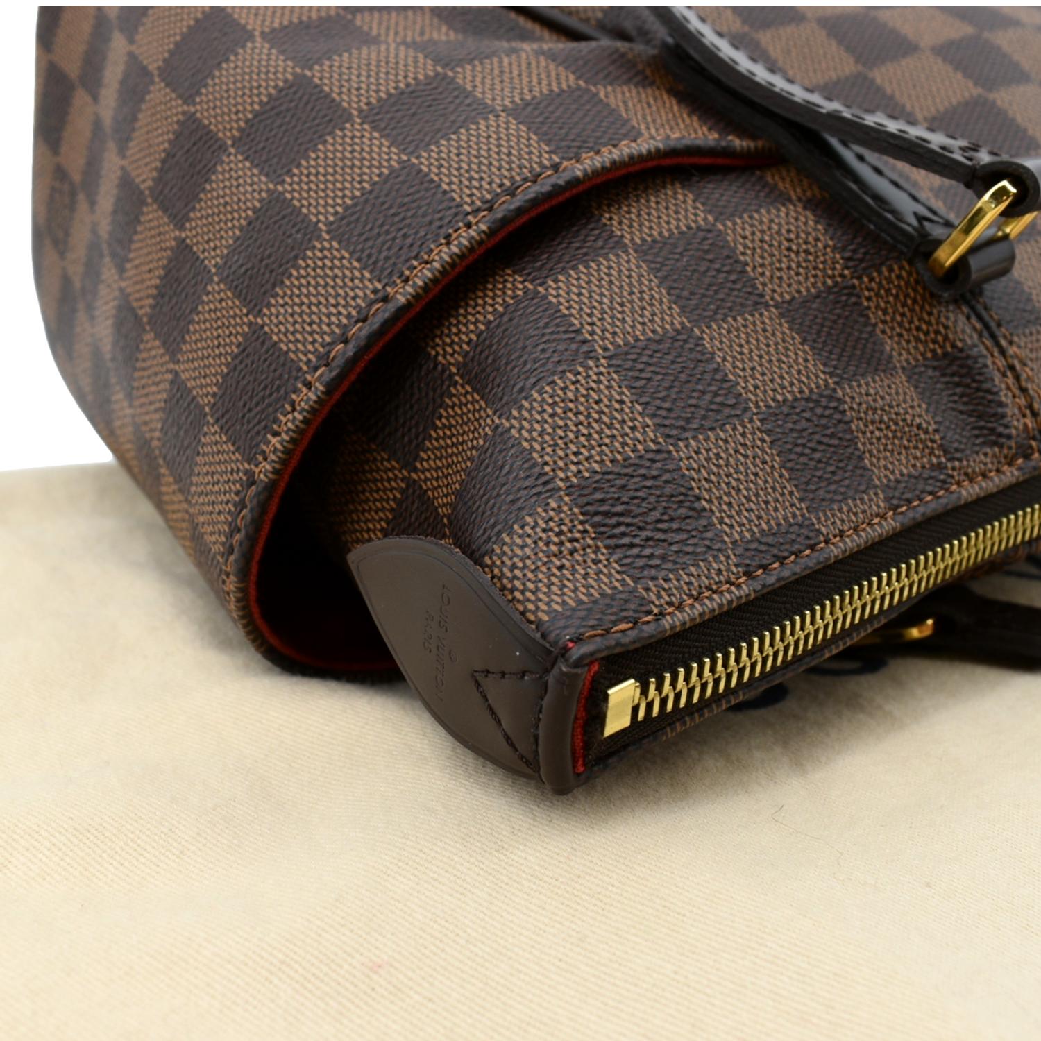 LOUIS VUITTON Totally PM Damier Ebene Shoulder Tote Bag Brown