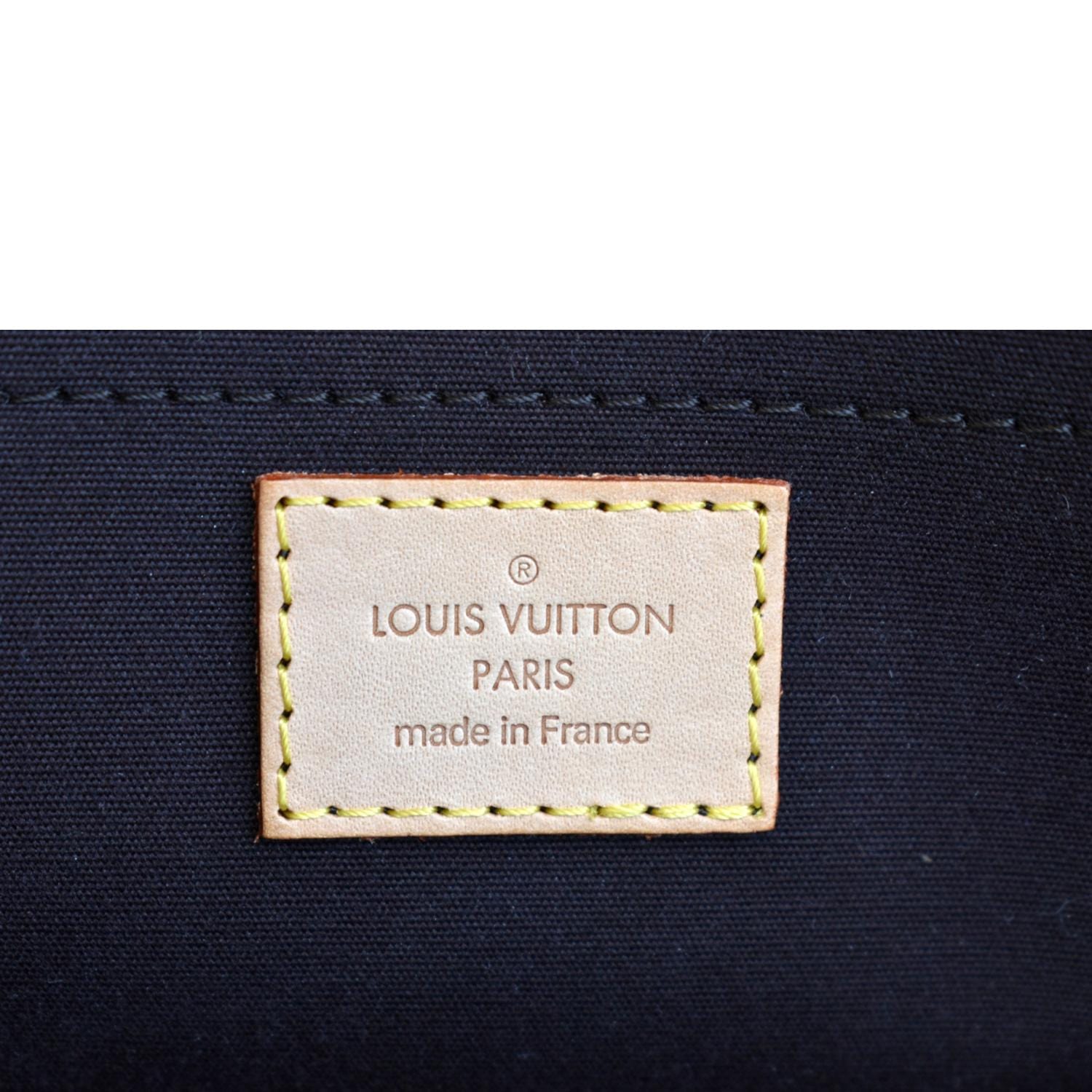 LOUIS VUITTON Rosewood Monogram Vernis Shoulder Bag Amarante