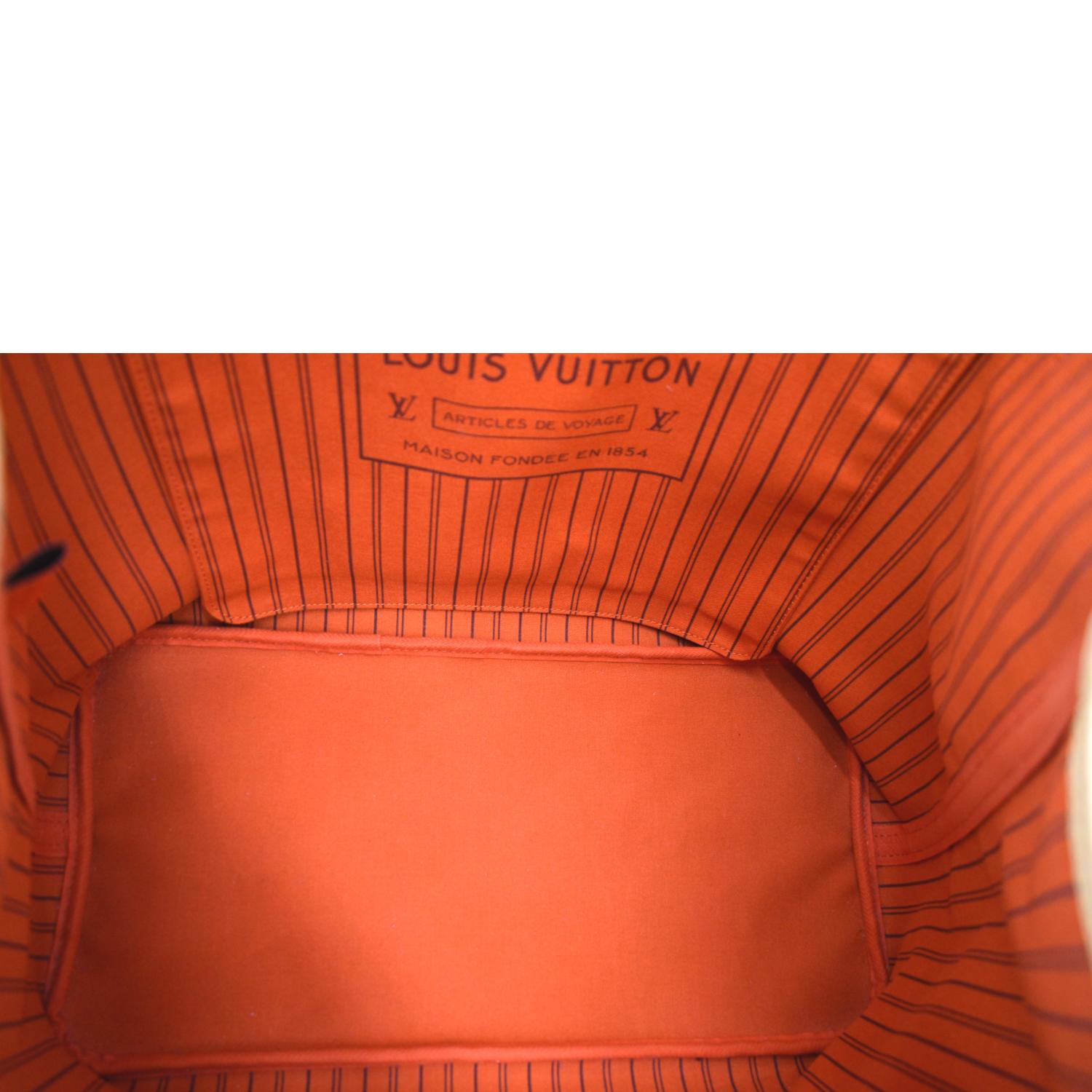 LOUIS VUITTON Neverfull GM Monogram Canvas Tote Bag Brown