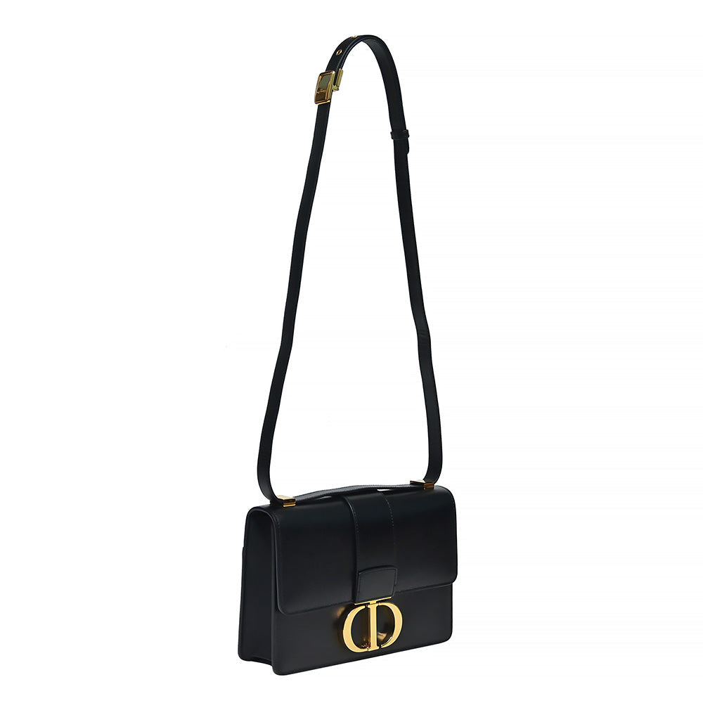 Black Box Calfskin 30 Montaigne Shoulder Bag - 2 (Rented Out)