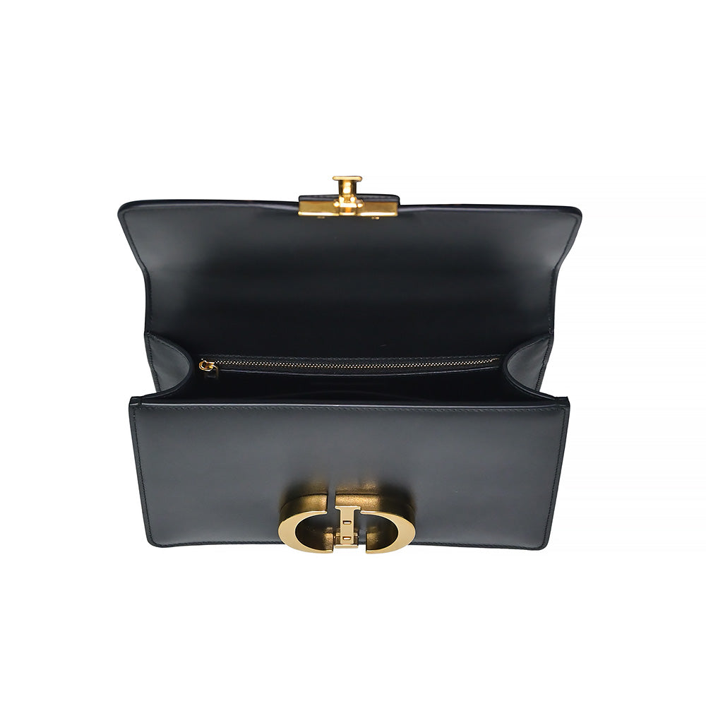 Black Box Calfskin 30 Montaigne Shoulder Bag - 2 (Rented Out)