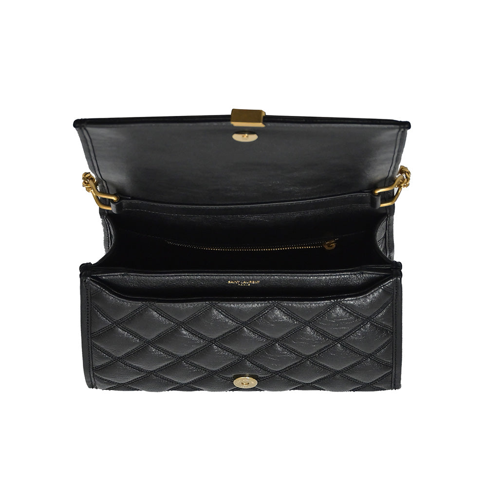 Black Becky Quilted Lambskin Mini Chain Shoulder Bag - 2 (Rented Out)