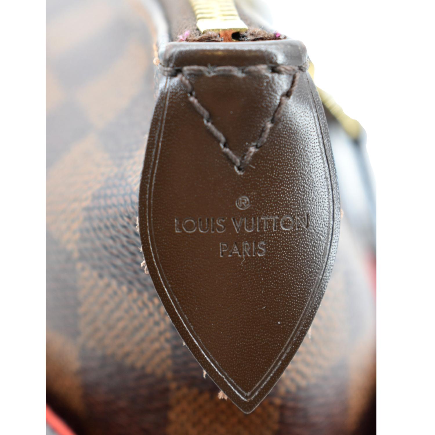 LOUIS VUITTON Totally PM Damier Ebene Shoulder Bag Brown