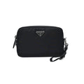 Nero Vela Saffiano Leather Medium Pouch with Wristlet - 4 (Rented Out)