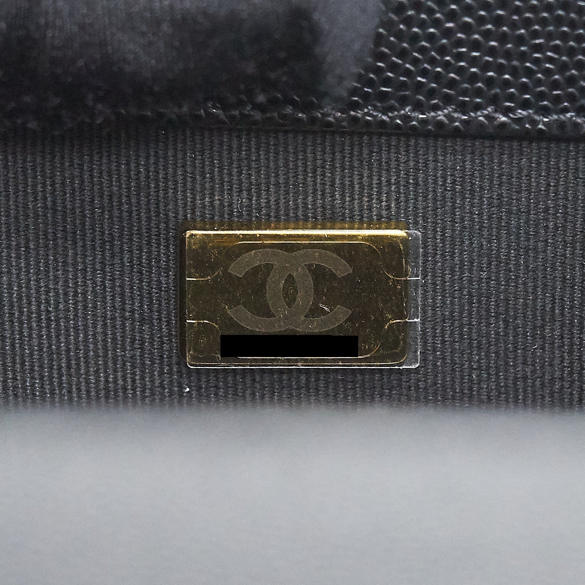 Chanel Small Boy Bag Caviar black