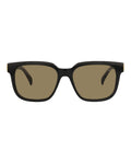 Dunhill Unisex Square/Rectangle Black Black Brown Fashion Designer Eyewear