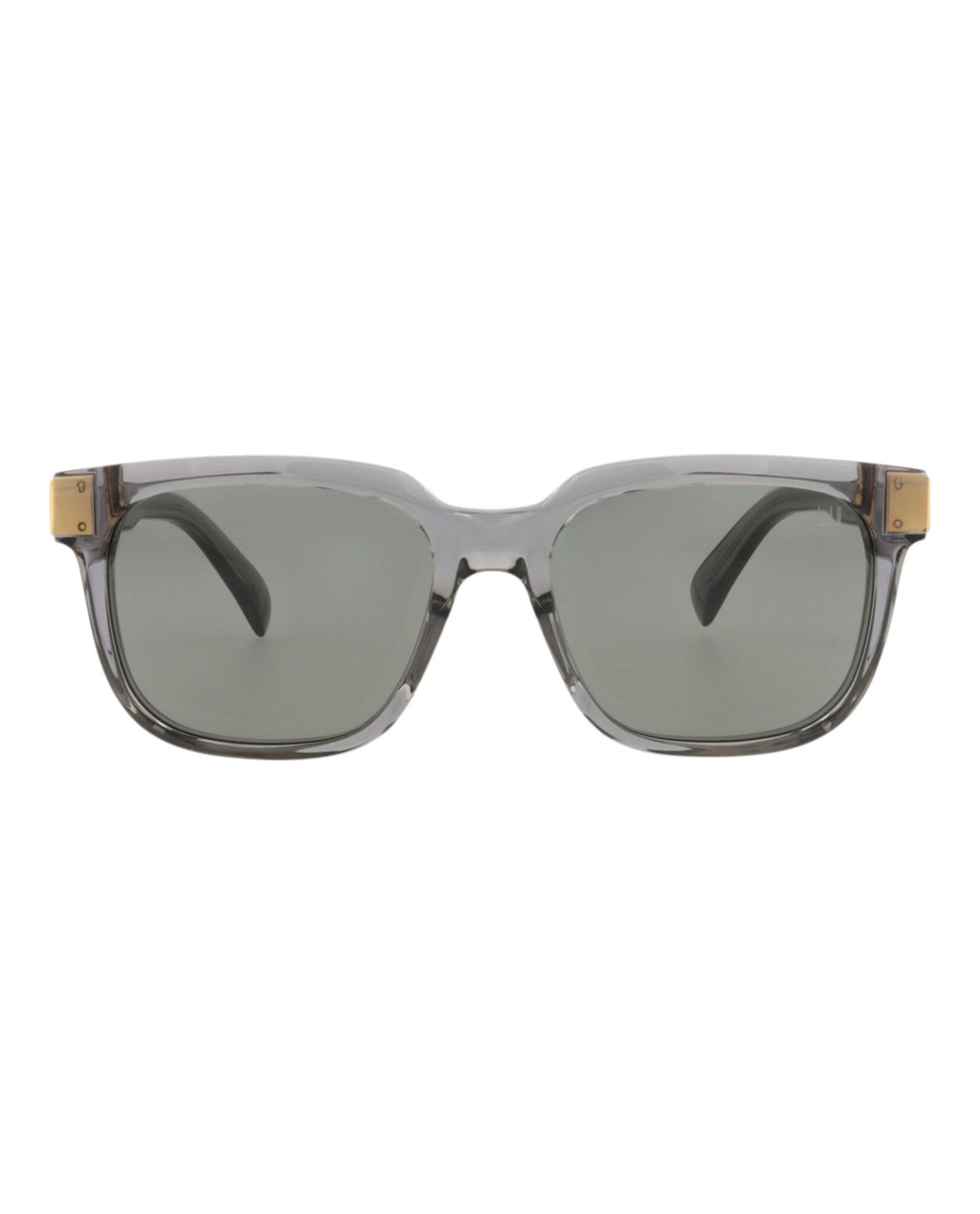 Dunhill Unisex Square/Rectangle Grey Grey Grey Fashion Designer Eyewear
