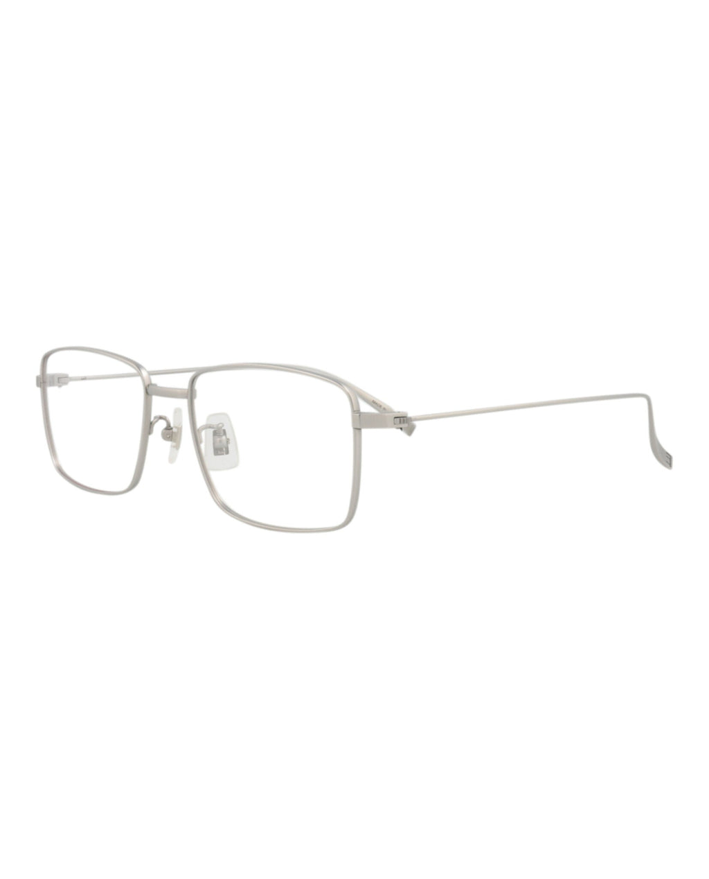 Dunhill Mens Square/Rectangle Silver Silver Transparent Fashion Designer Eyewear