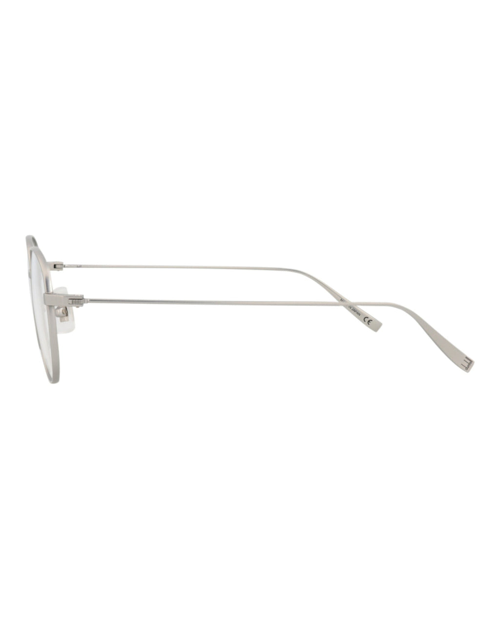 Dunhill Mens Round/Oval Silver Silver Transparent Fashion Designer Eyewear