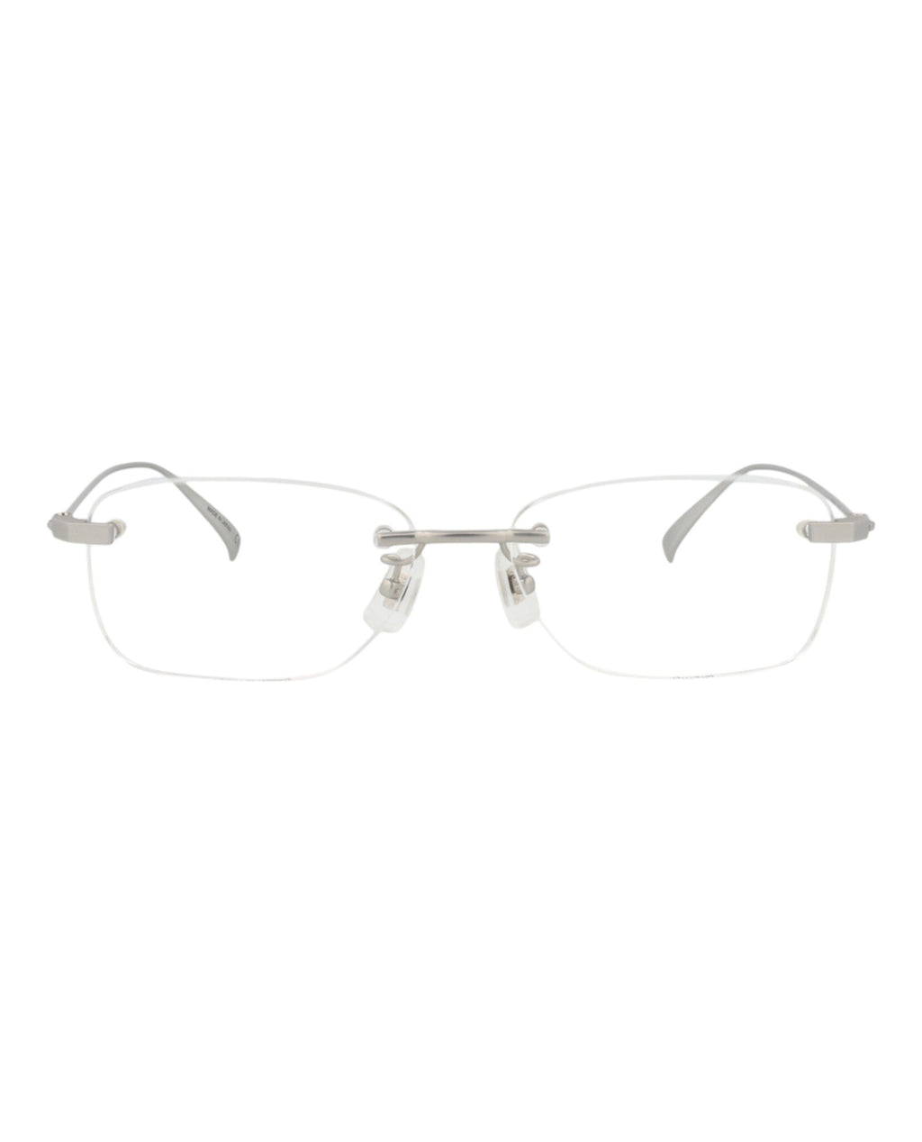 Dunhill Mens Square/Rectangle Silver Silver Transparent Fashion Designer Eyewear