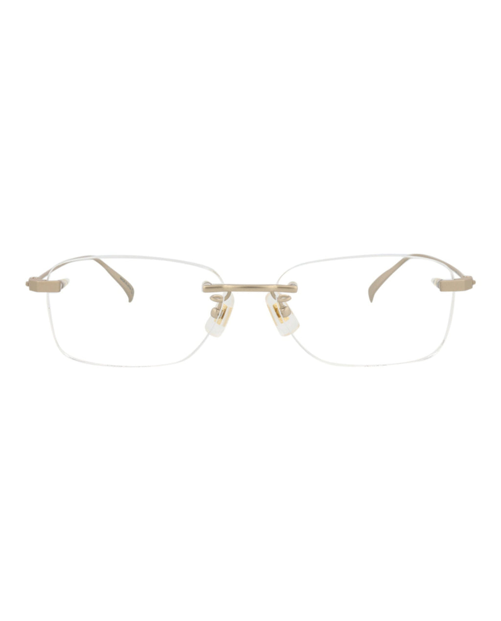 Dunhill Mens Square/Rectangle Gold Gold Transparent Fashion Designer Eyewear
