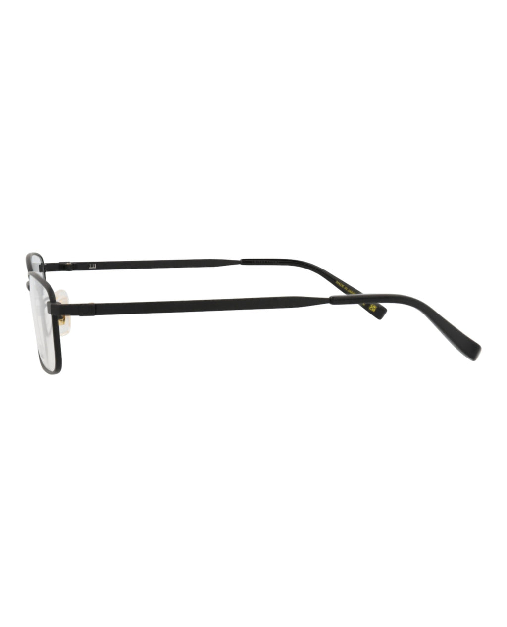 Dunhill Mens Square/Rectangle Black Black Transparent Fashion Designer Eyewear