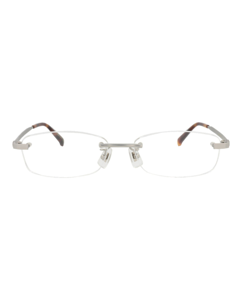 Dunhill Mens Square/Rectangle Silver Silver Transparent Fashion Designer Eyewear