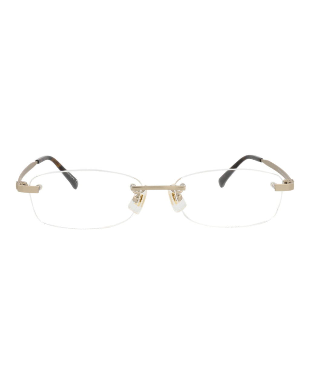 Dunhill Mens Square/Rectangle Gold Gold Transparent Fashion Designer Eyewear
