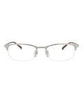 Dunhill Mens Round/Oval Silver Silver Transparent Fashion Designer Eyewear