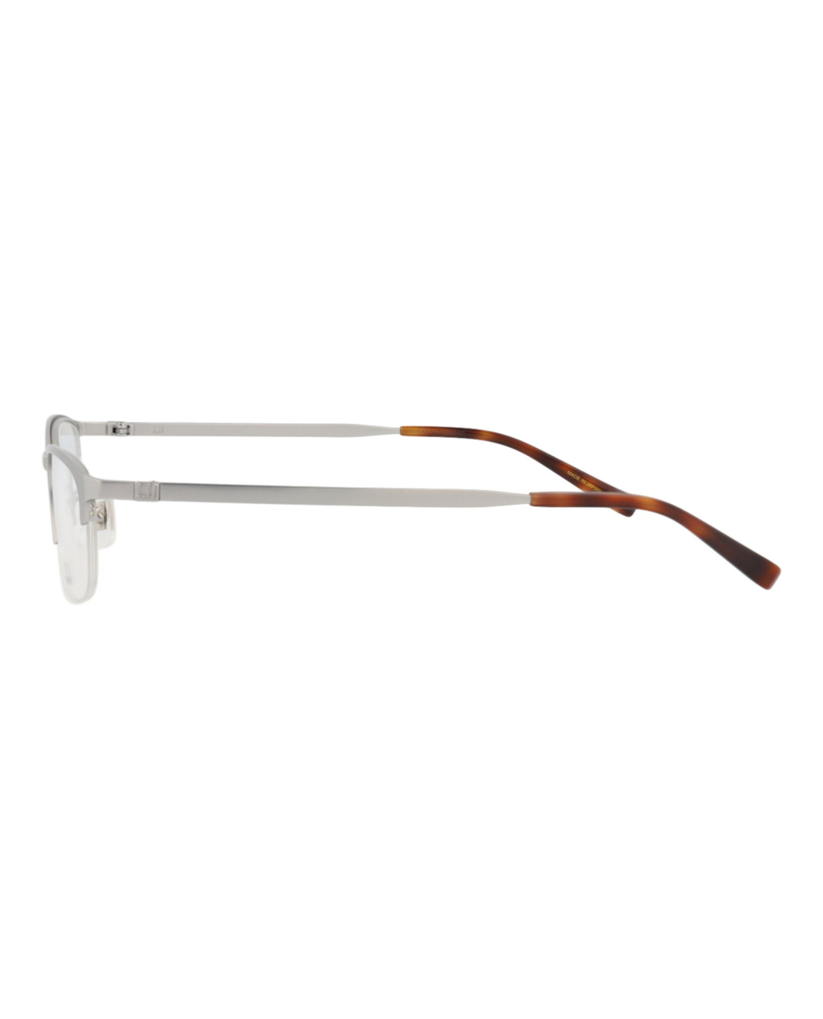 Dunhill Mens Round/Oval Silver Silver Transparent Fashion Designer Eyewear