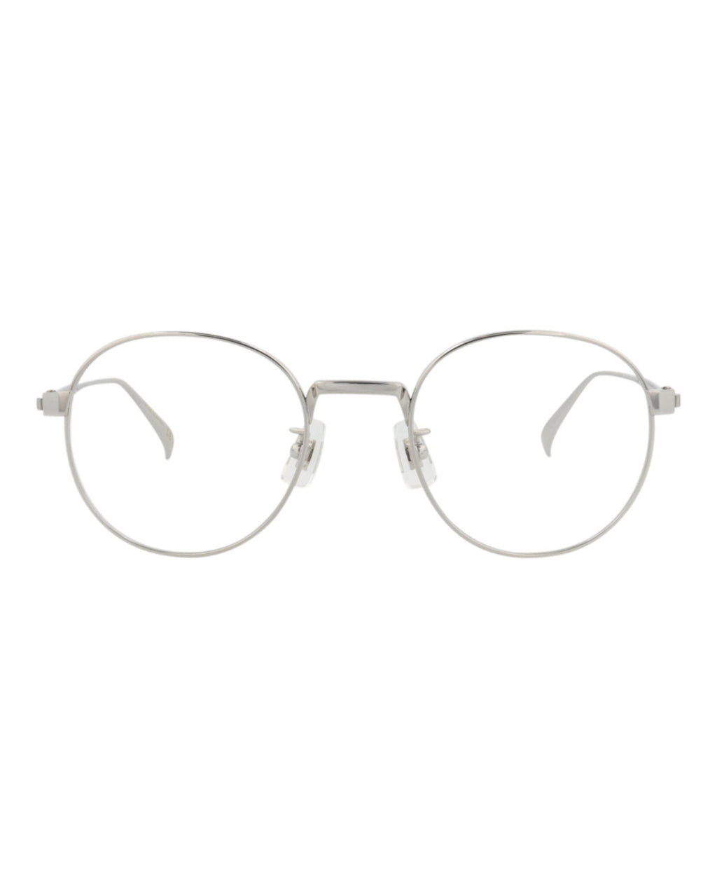 Dunhill Mens Round/Oval Silver Silver Transparent Fashion Designer Eyewear