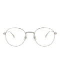 Dunhill Mens Round/Oval Silver Silver Transparent Fashion Designer Eyewear