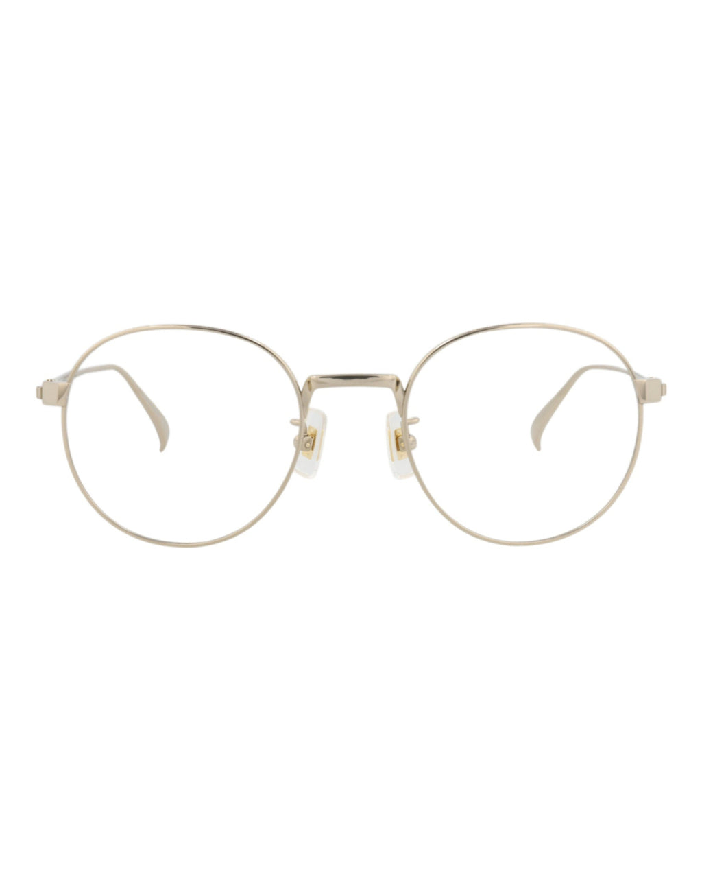 Dunhill Mens Round/Oval Gold Gold Transparent Fashion Designer Eyewear
