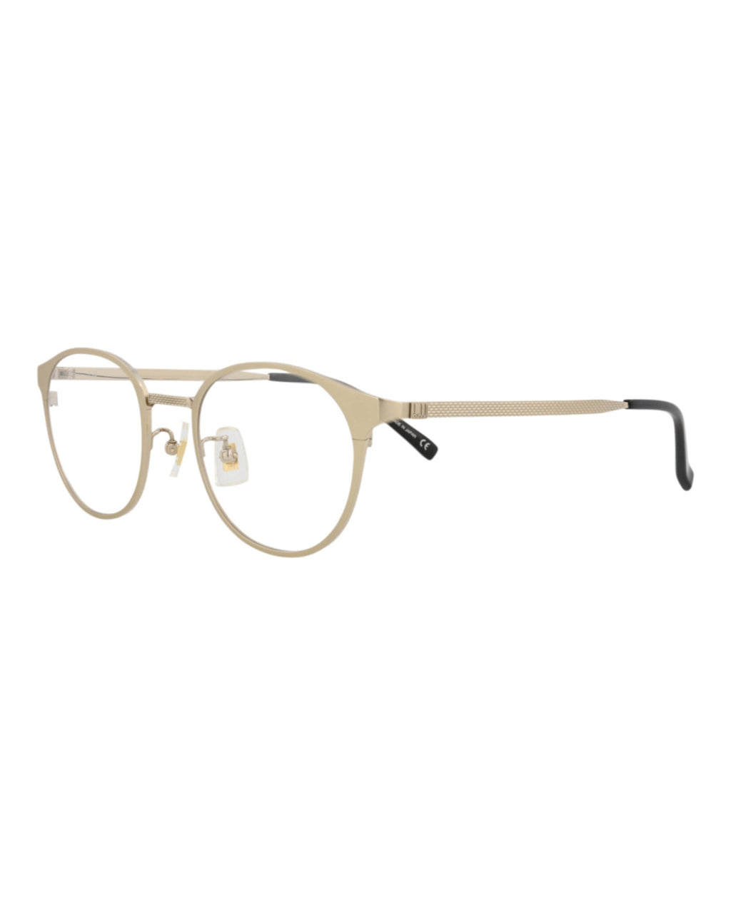 Dunhill Unisex Round/Oval Gold Gold Transparent Fashion Designer Eyewear