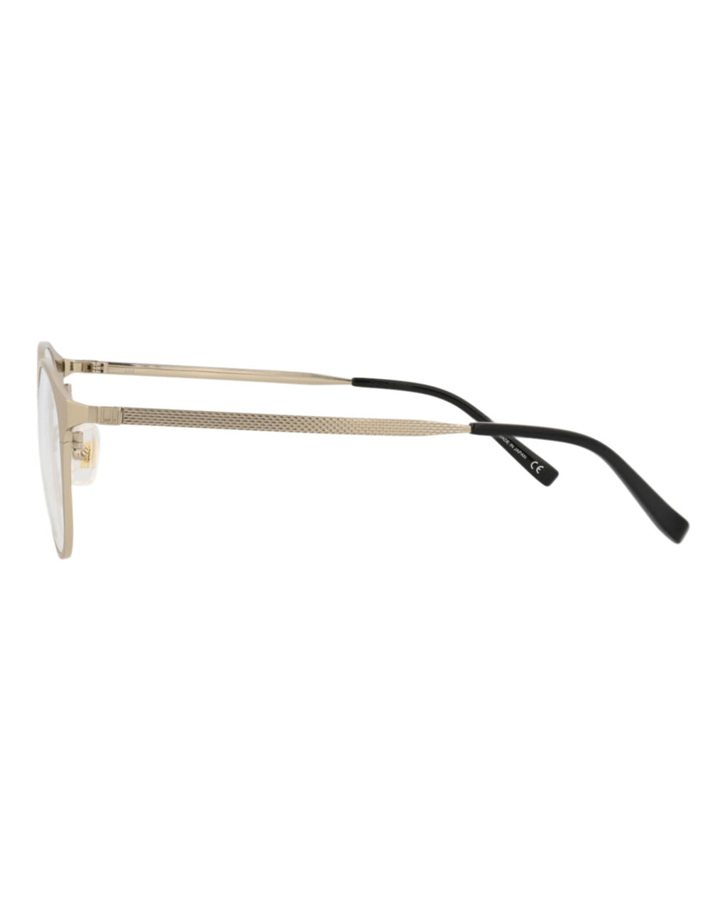 Dunhill Unisex Round/Oval Gold Gold Transparent Fashion Designer Eyewear
