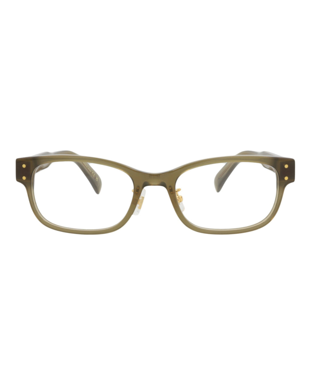 Dunhill Mens Square/Rectangle Brown Brown Transparent Fashion Designer Eyewear