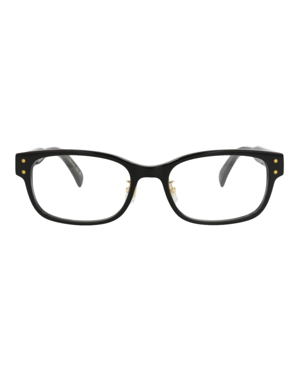 Dunhill Mens Square/Rectangle Black Black Transparent Fashion Designer Eyewear