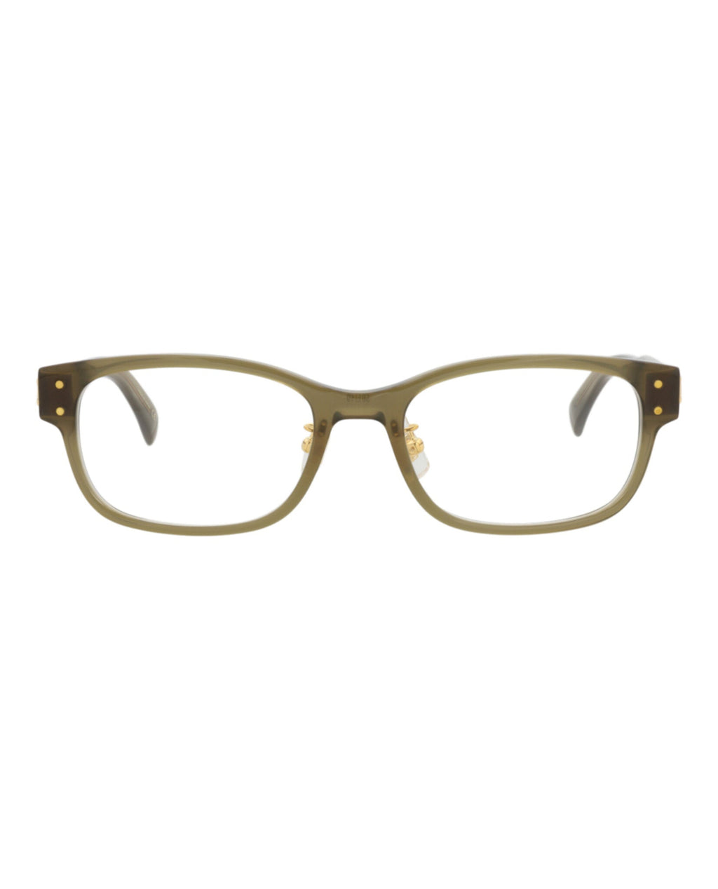 Dunhill Mens Square/Rectangle Brown Brown Transparent Fashion Designer Eyewear