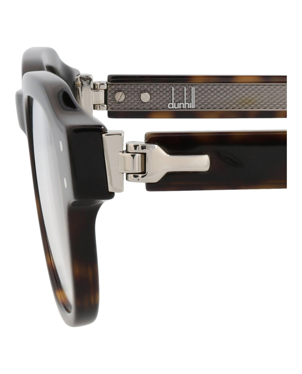 Dunhill Mens Round/Oval Havana Havana Transparent Fashion Designer Eyewear