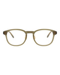 Dunhill Unisex Square/Rectangle Brown Brown Transparent Fashion Designer Eyewear