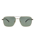 Dunhill Mens Aviator Gold Gold Green Fashion Designer Eyewear