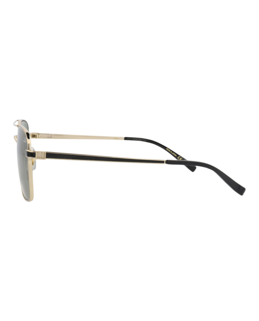 Dunhill Mens Aviator Gold Gold Green Fashion Designer Eyewear