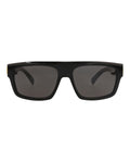 Dunhill Mens Square/Rectangle Black Black Grey Fashion Designer Eyewear