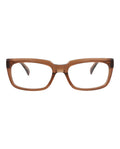 Dunhill Mens Square/Rectangle Brown Brown Transparent Fashion Designer Eyewear
