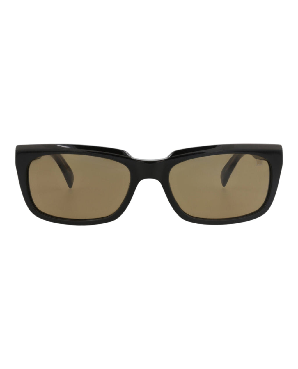 Dunhill Mens Square/Rectangle Black Black Brown Fashion Designer Eyewear