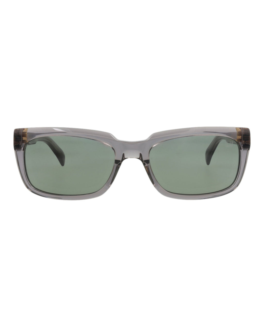 Dunhill Mens Square/Rectangle Grey Grey Green Fashion Designer Eyewear