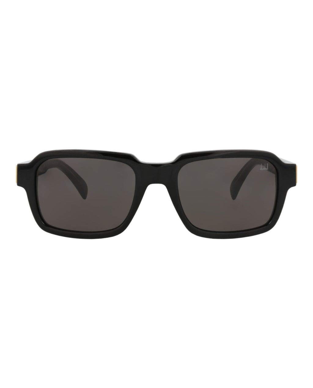 Dunhill Mens Square/Rectangle Black Black Grey Fashion Designer Eyewear