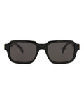 Dunhill Mens Square/Rectangle Black Black Grey Fashion Designer Eyewear