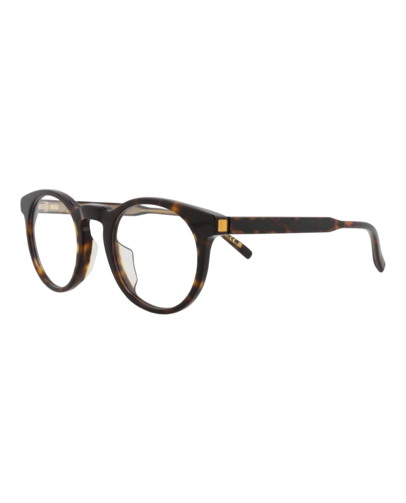 Dunhill Mens Round/Oval Havana Havana Transparent Fashion Designer Eyewear