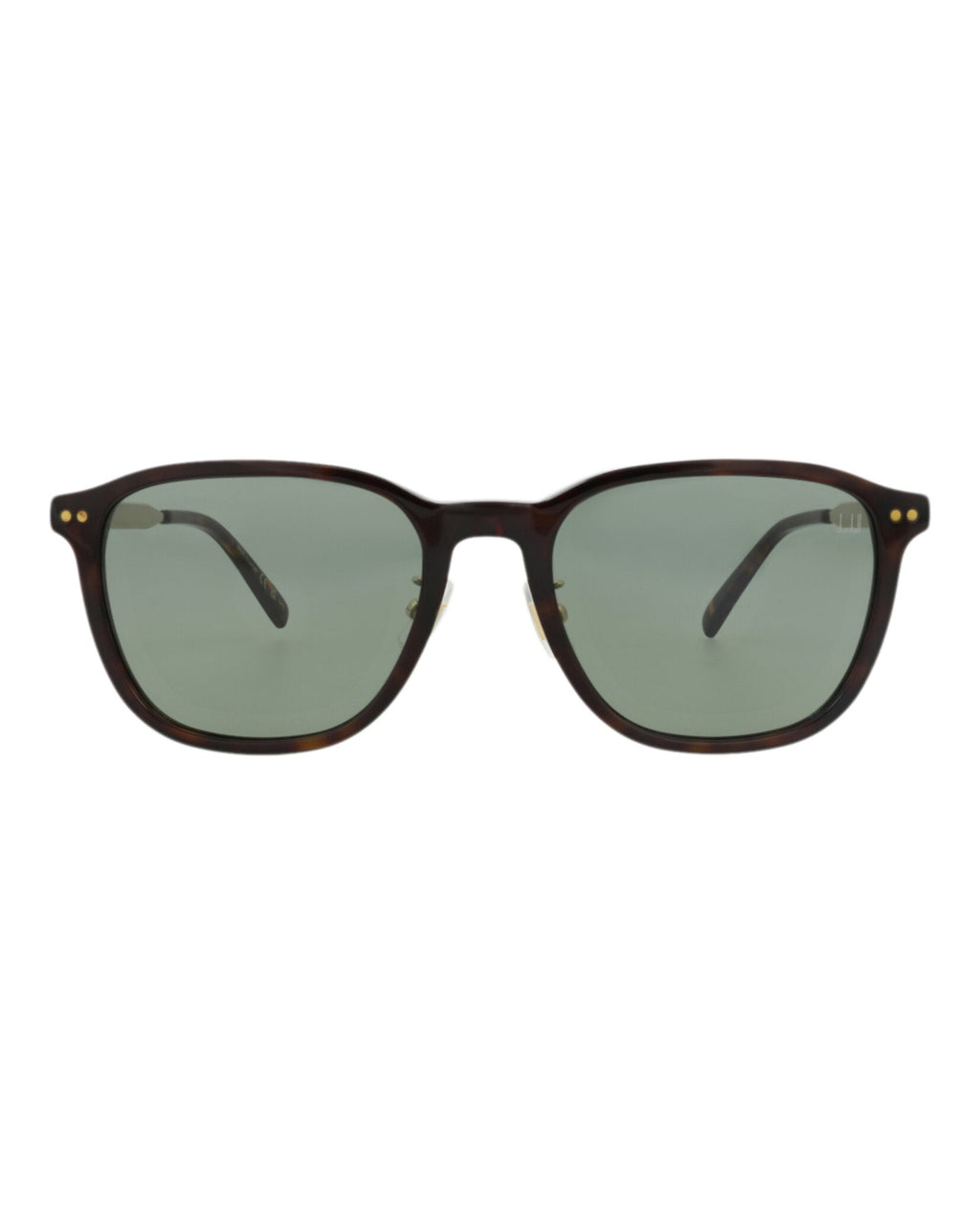 Dunhill Mens Round/Oval Havana Gold Green Fashion Designer Eyewear