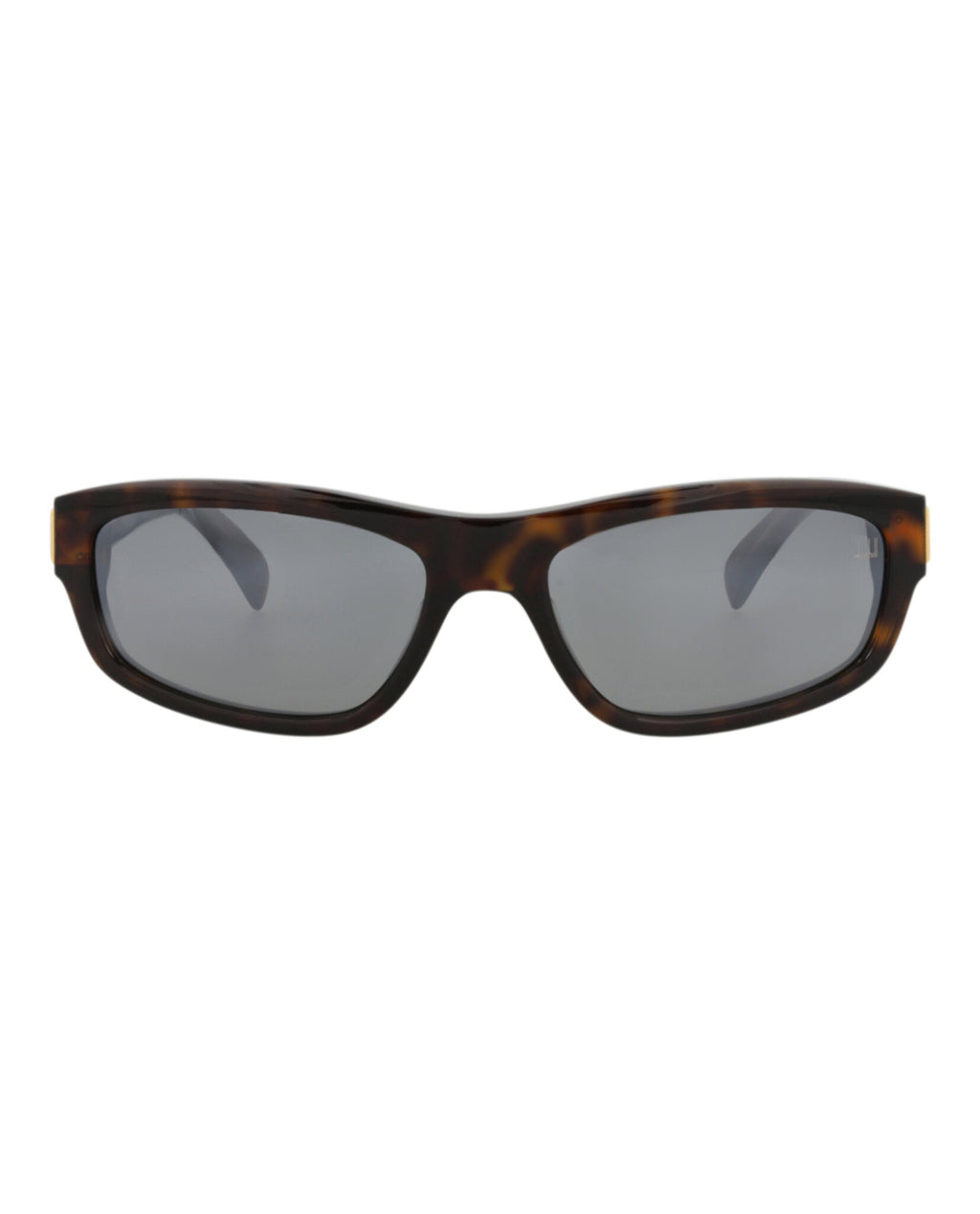 Dunhill Mens Square/Rectangle Havana Havana Silver Fashion Designer Eyewear